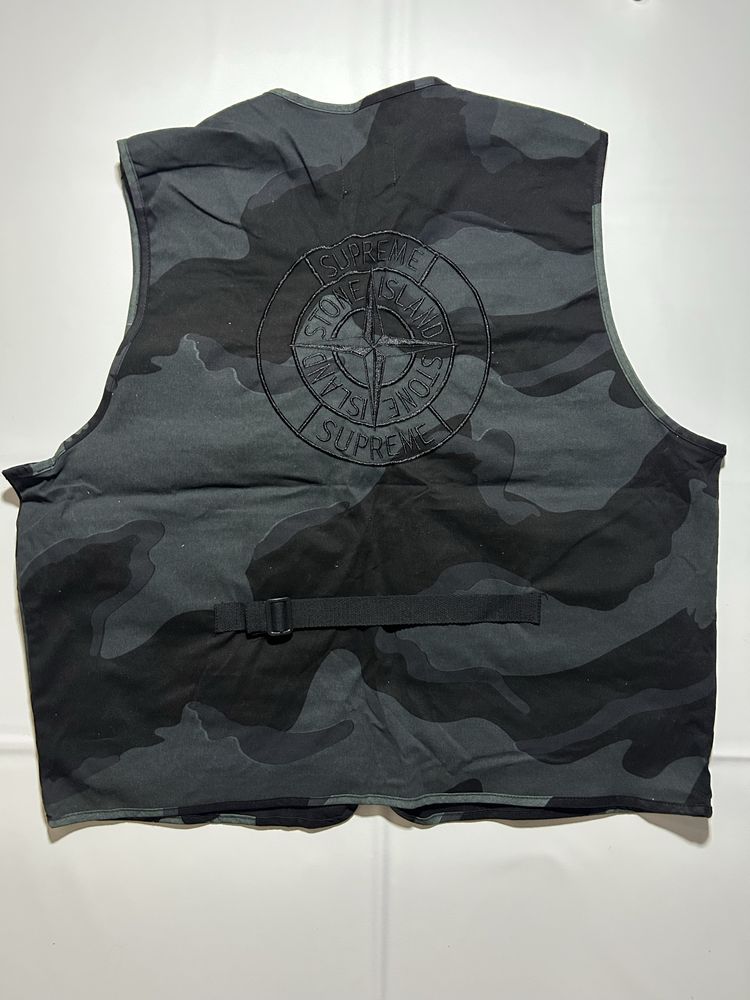 Жилетка Stone Island x Supreme m