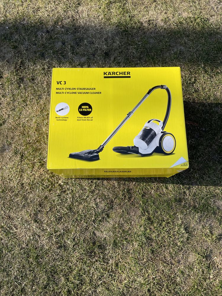 Karcher VC 3 – Компактний пилосос з ефективним очищенням! Пылесос