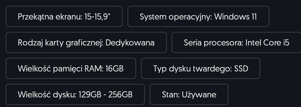 Laptop Gamingowy MSI GF63 Thin 9RCX