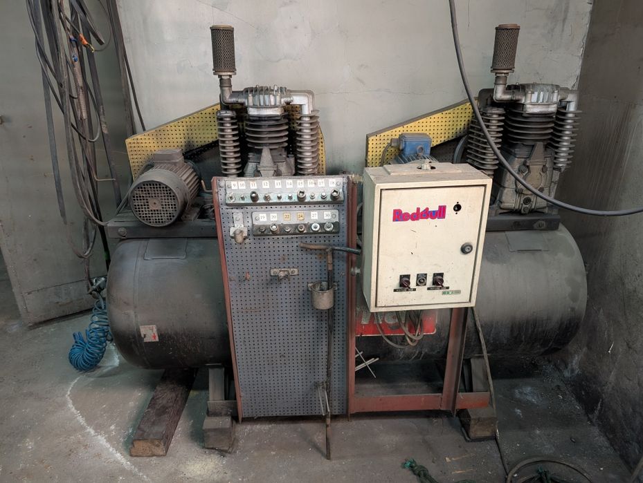 Kompresor dwutłokowy 500l