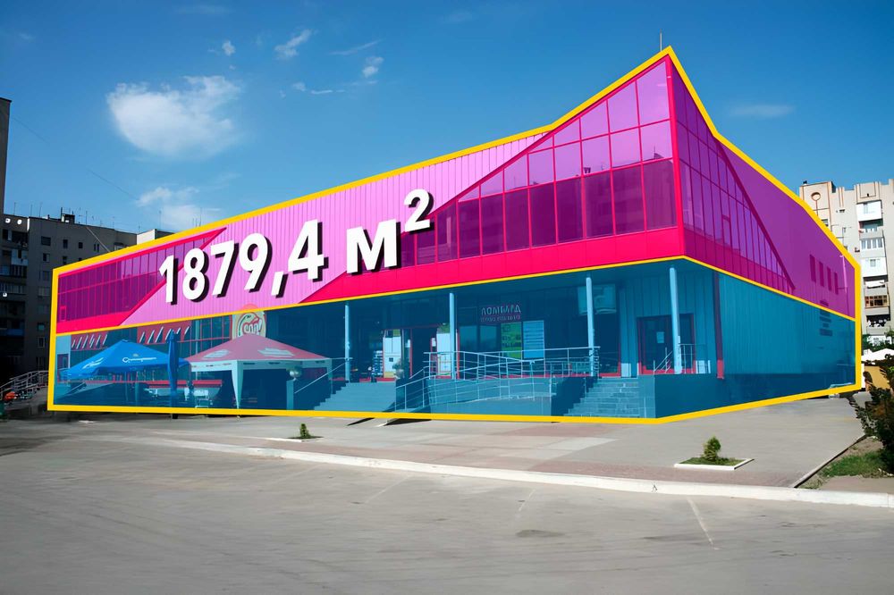 Оренда об'єкта 1874.9 м2/ В'їзд Набережний 7/ м. Пісочин/ ТРК Мобіль