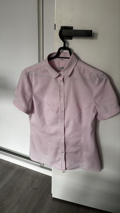 Bluzka koszula na krótki rękaw. Wólczanka