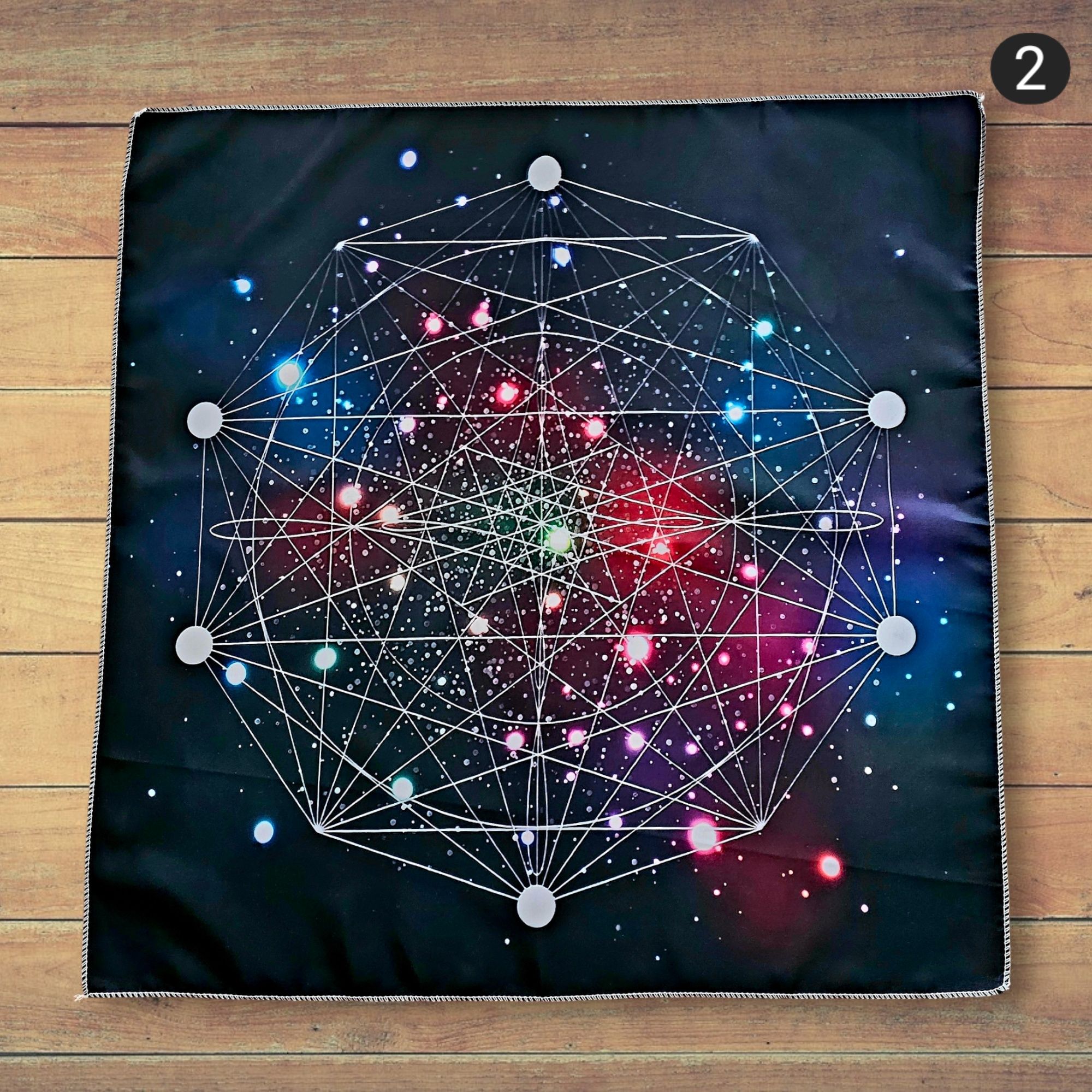 Toalhas p/ Tarot ou Decoração "Geometria Sagrada"