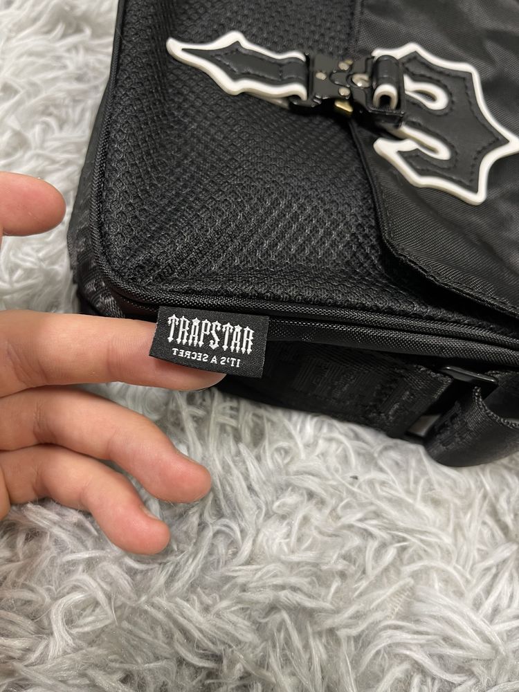 Месенджер TrapStar Black/White,trapstar,трепстар,certilogo,мессенджер.