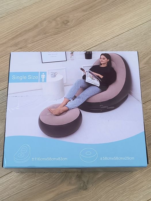 Dmuchany zestaw wypoczynkowy