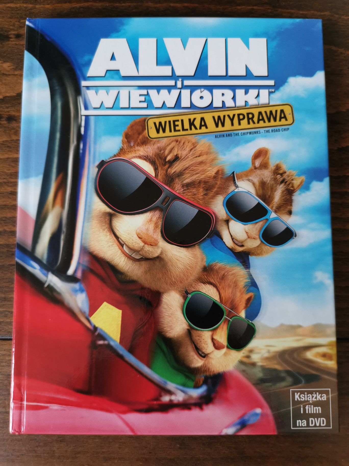 Alvin i wiewiórki wielka wyprawa, film dvd