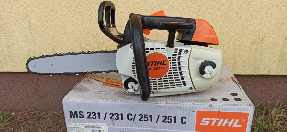 STIHL MS 201 TC 2.4 KM piła pilarka spalinowa Ciesielska gałęziówka