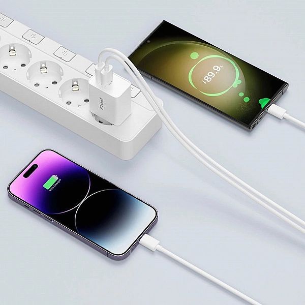 Ładowarka Tech-Protect NC30W sieciowa USB-C PD 30W / USB-A QC 3.0 - bi
