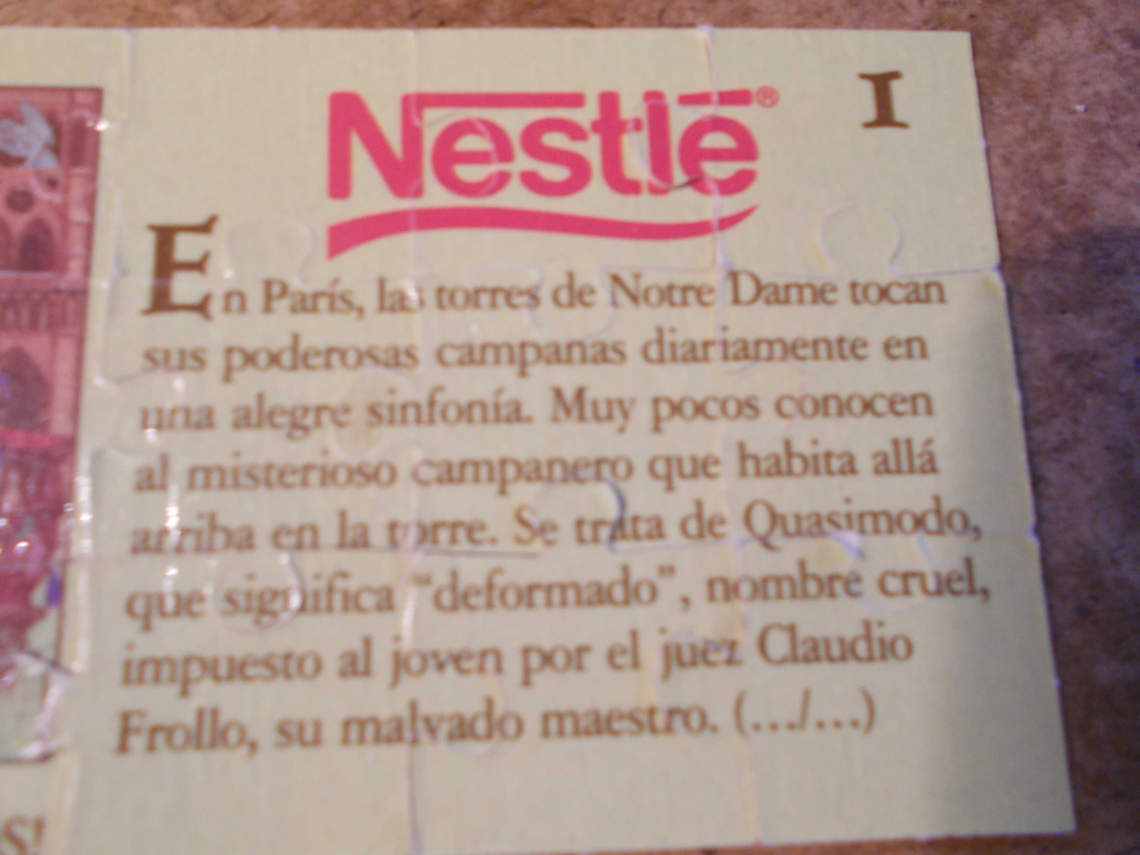 puzzle da Nestlé