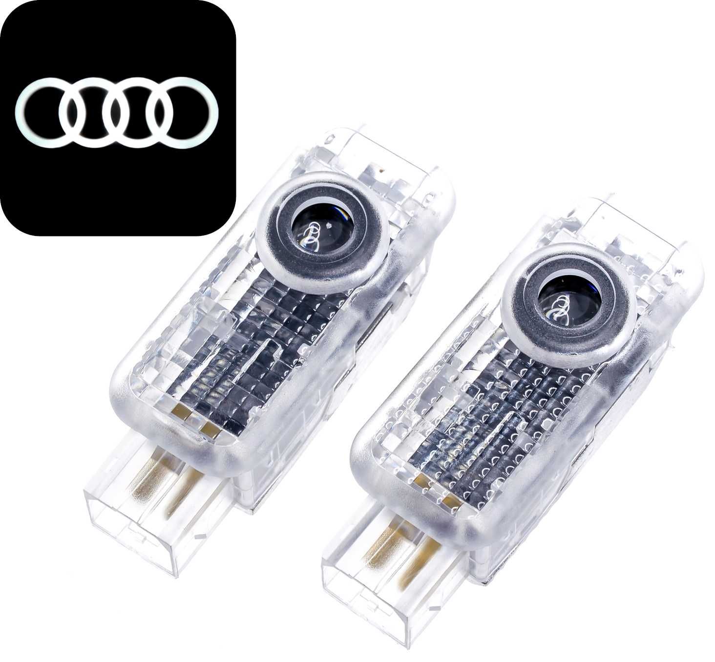 Audi LED Logo Projektor A3 A4 A5 A6 A7 A8 Q3 Q5 Q7 Q8 hologram