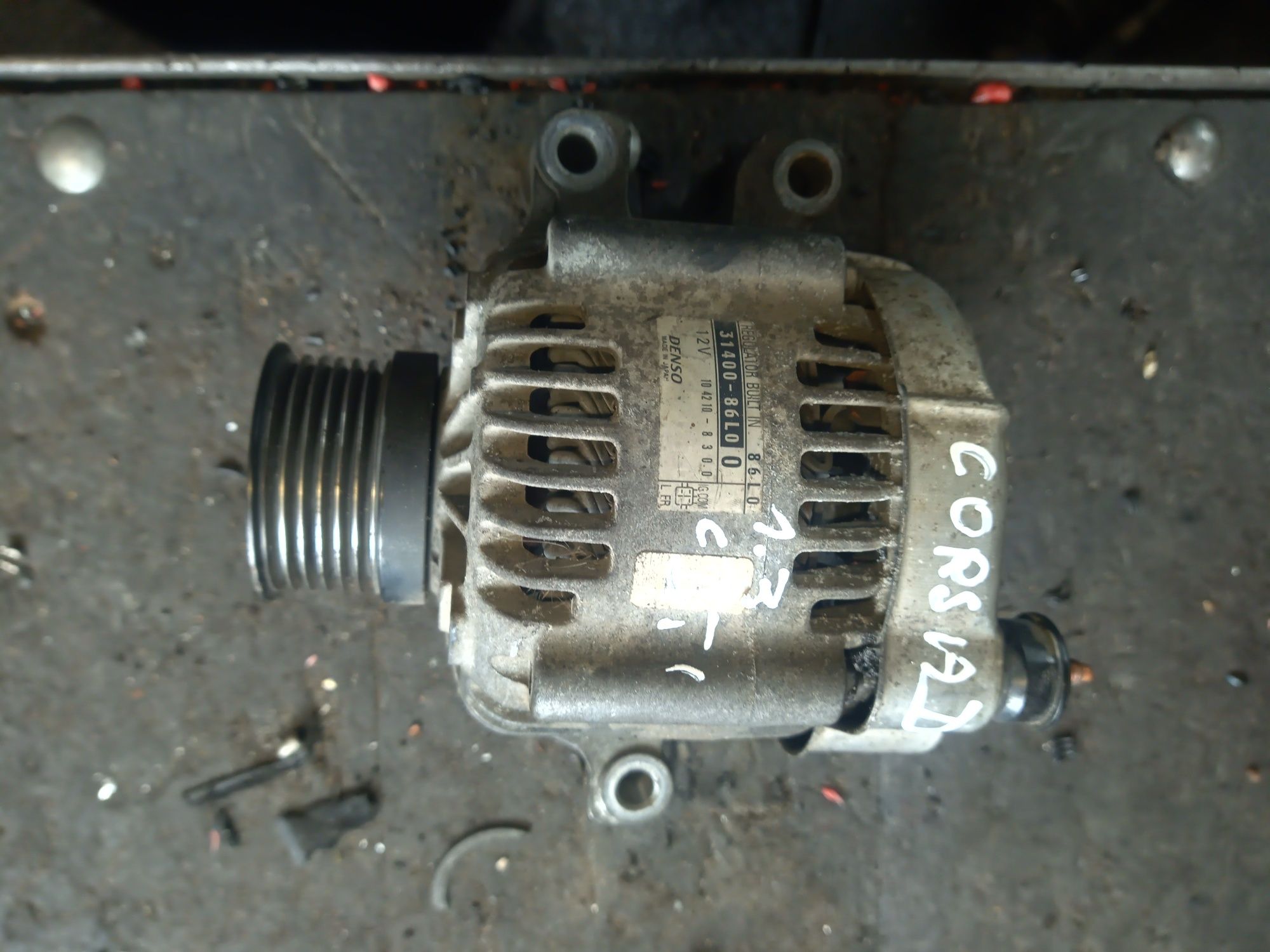 Golf 5 audi a3 8p rozrusznik alternator 1.9 tdi