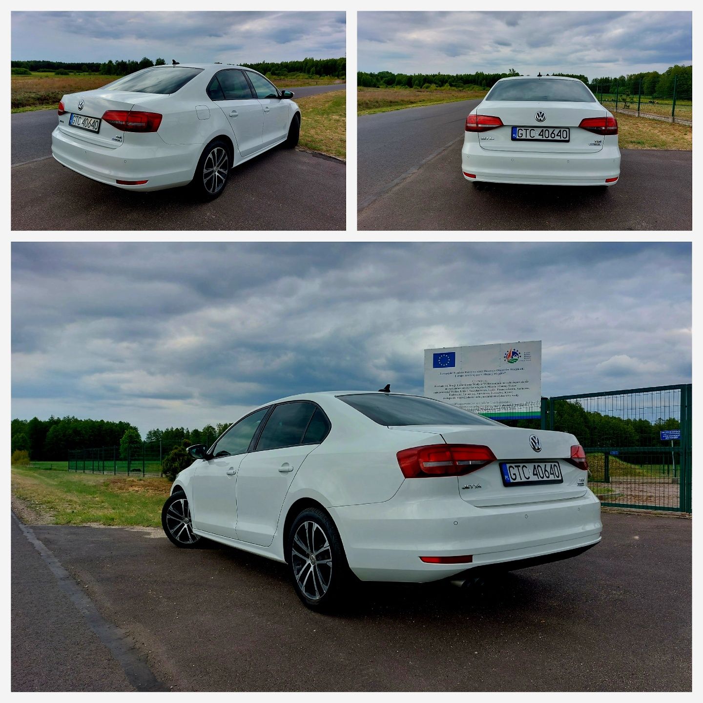 Volkswagen Jetta - Biała Perła 2.0 TDI DSG, LED, NAVI