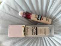 Zestaw kosmetyków podkład eveline korektor maybelline