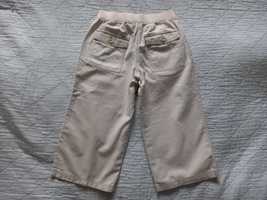 Krótkie spodnie dla chłopca chłopięce len Next 122