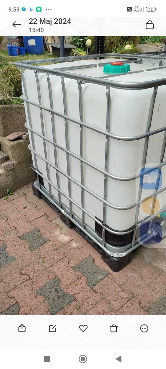 Sprzedam mazera 1000l