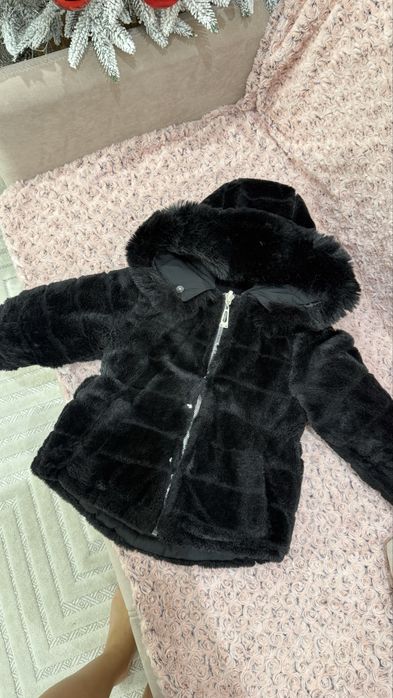 Курточка для дівчинки, курточка-шубка, парка