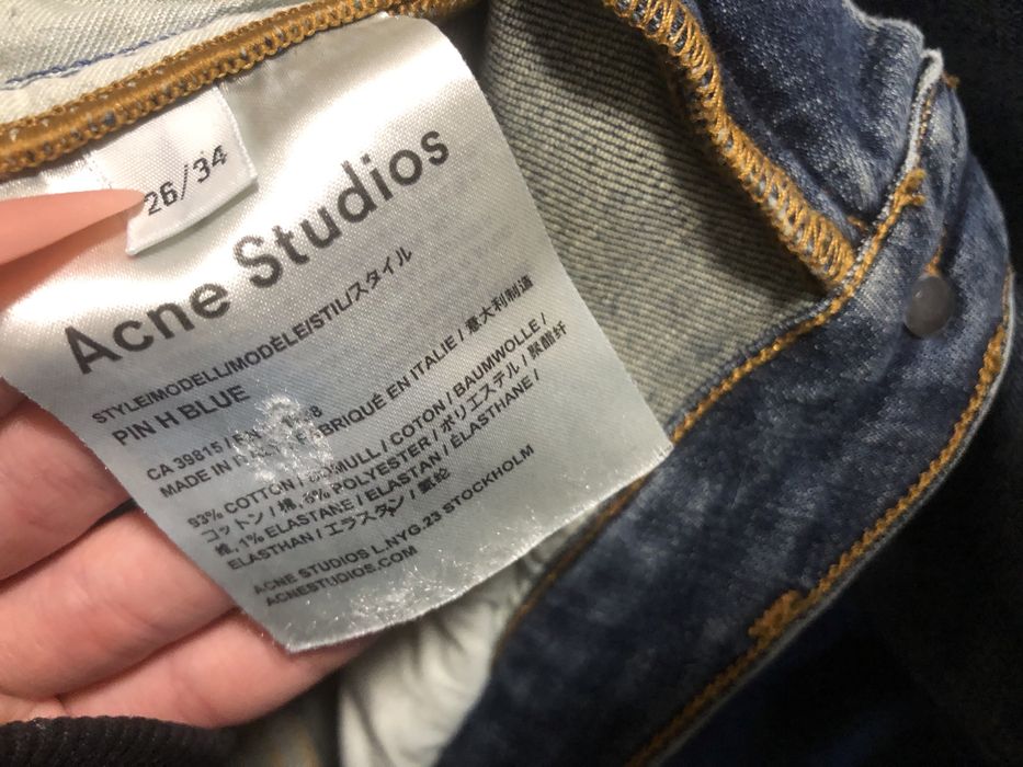 Джинсы Acne Studios 26/34