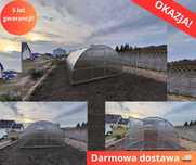 Szklarnia ogrodowa, tunel ogrodowy z poliwęglanu 3x4, 3x6m itd 4mm 6mm