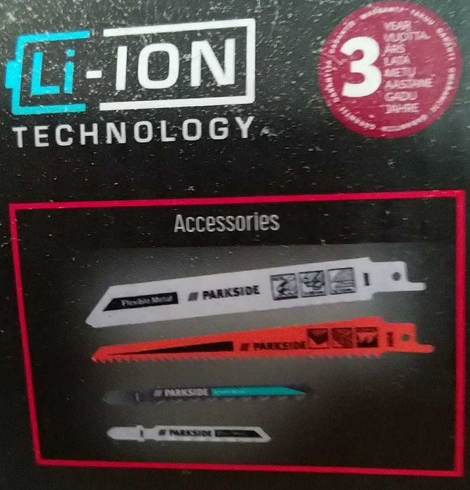 NOWA 2w1 akumulatorowa wyrzynarka i piła szablasta +AKU + 19BRZESZCZOT