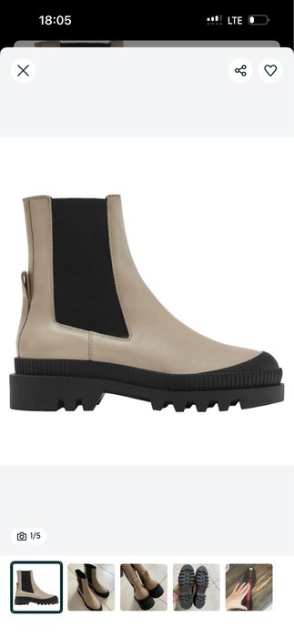 Продам жіночі ботінки - челсі Massimo Dutti 39 р.