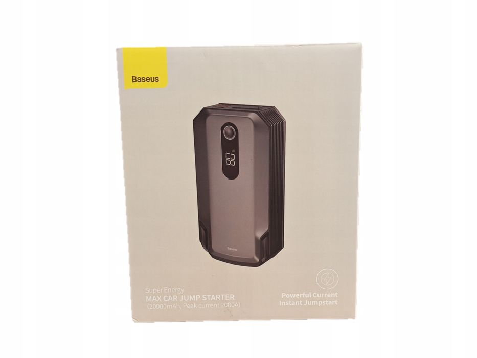 Baseus powerbank jump starter 20000mah booster urządzenie rozruchowe