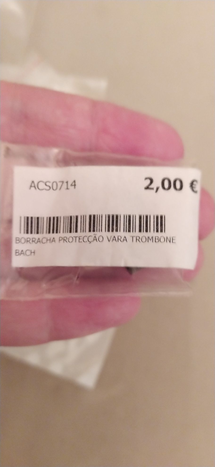 Borrachas proteção vara tromb. Novo