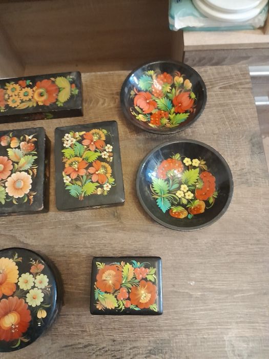 Скриньки петриківский розпис