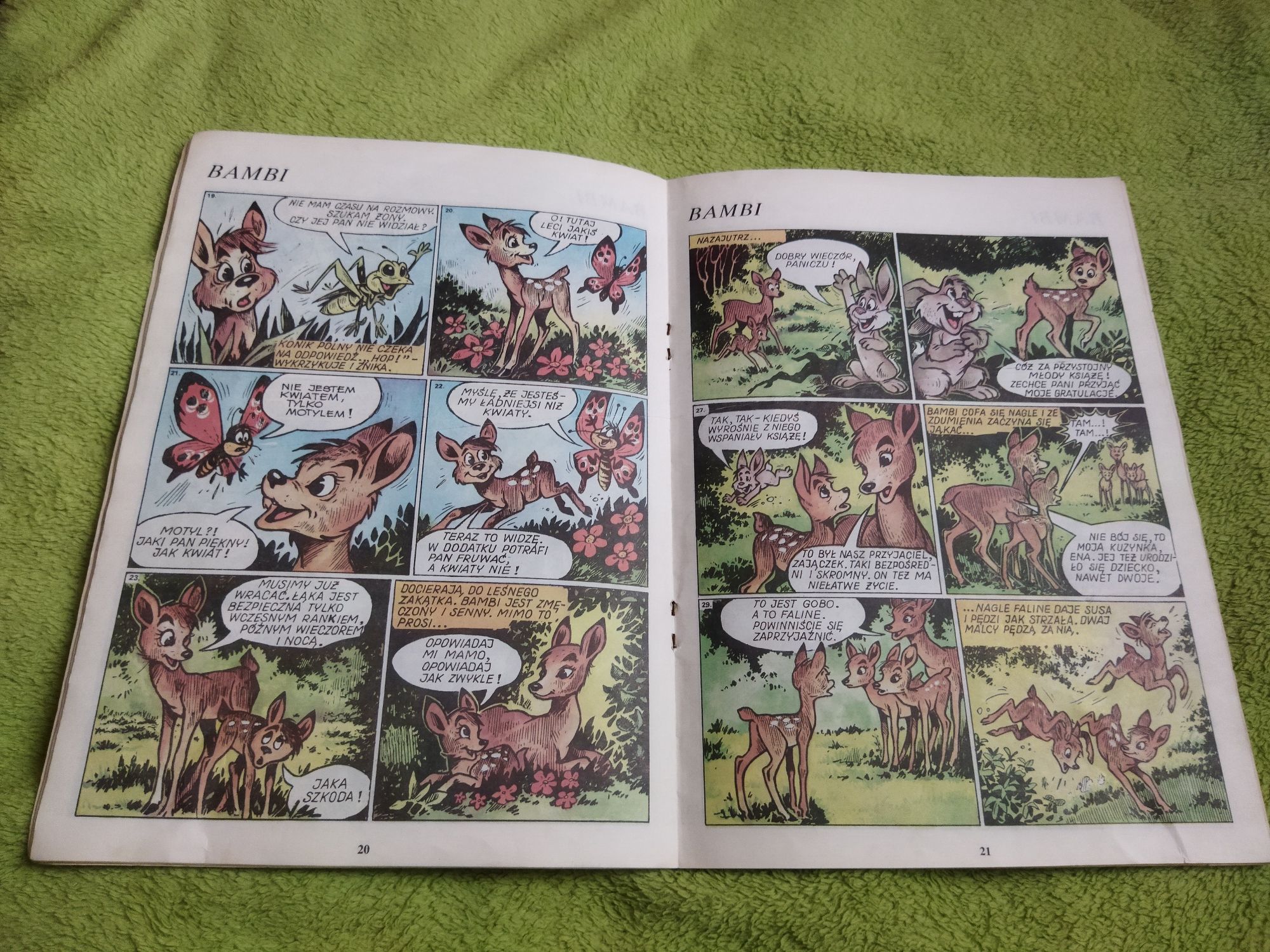 2 komiksy Kajko i Kokosz Dzień Smiechaly oraz Bambi Koncert Kaprala
