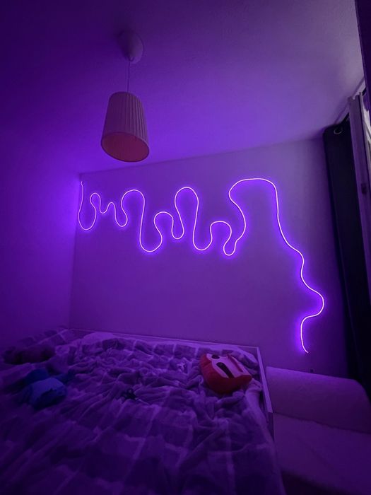 Luz Néon LED RGB 5m Flexível - App/Remoto | IP65 Exterior | Novo