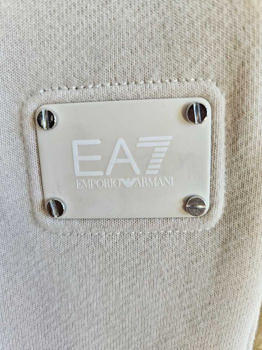 Calças EA7 Emporio Armani Oversized M Bege
