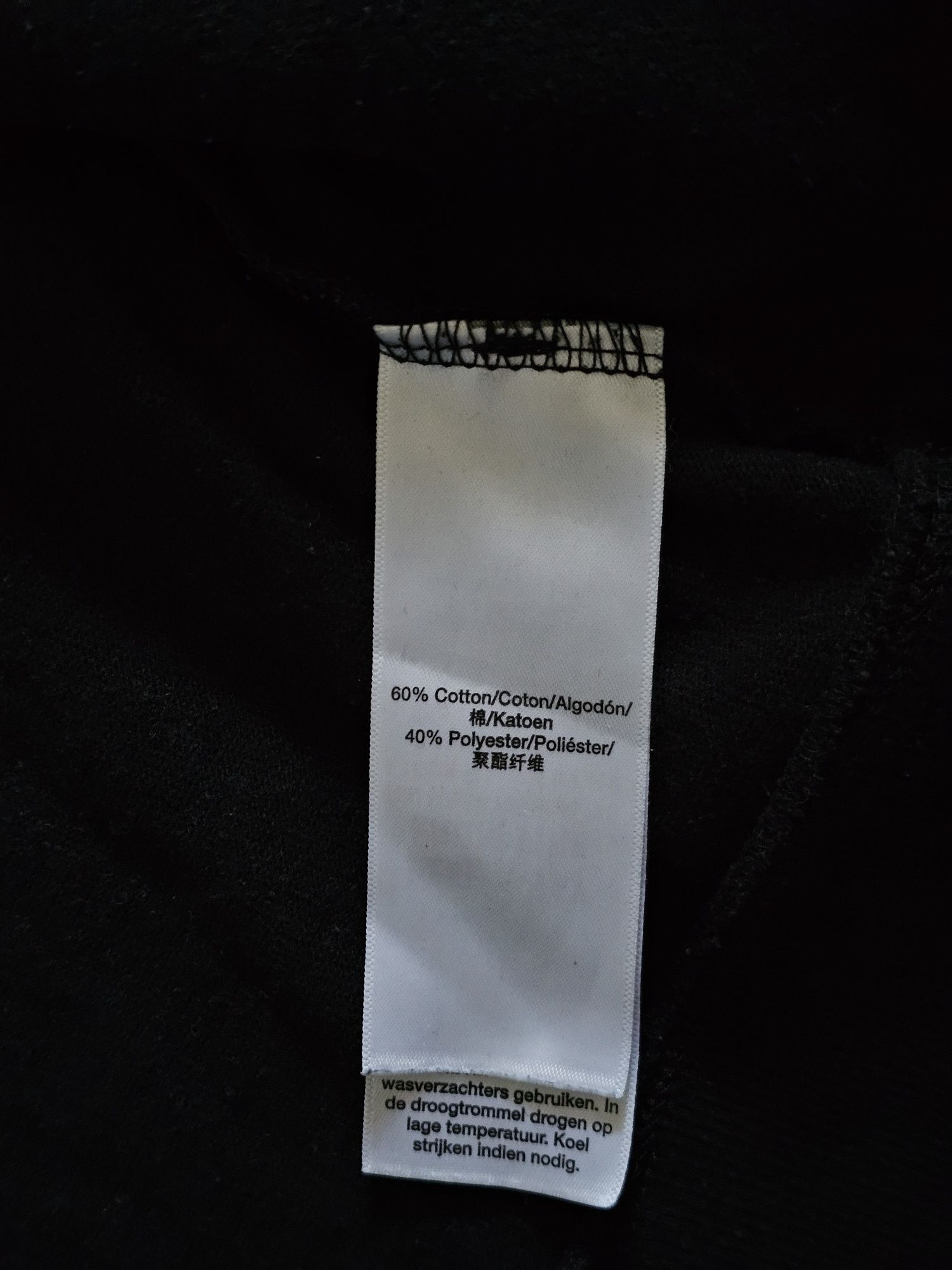 Bluza DKNY Sport Rozmiar S Czarna Logo Z kapturem Zip XS