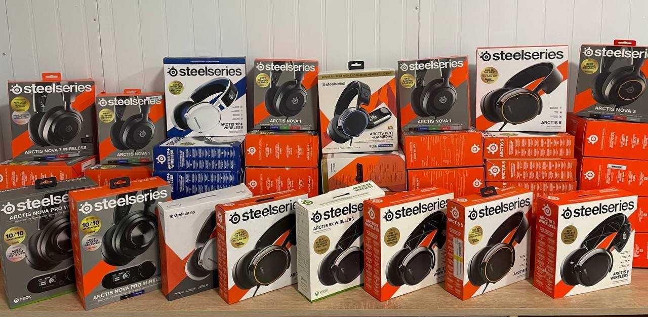 Навушники/Headphones Steelseries ARCTIS Nova, PRO, Wireless