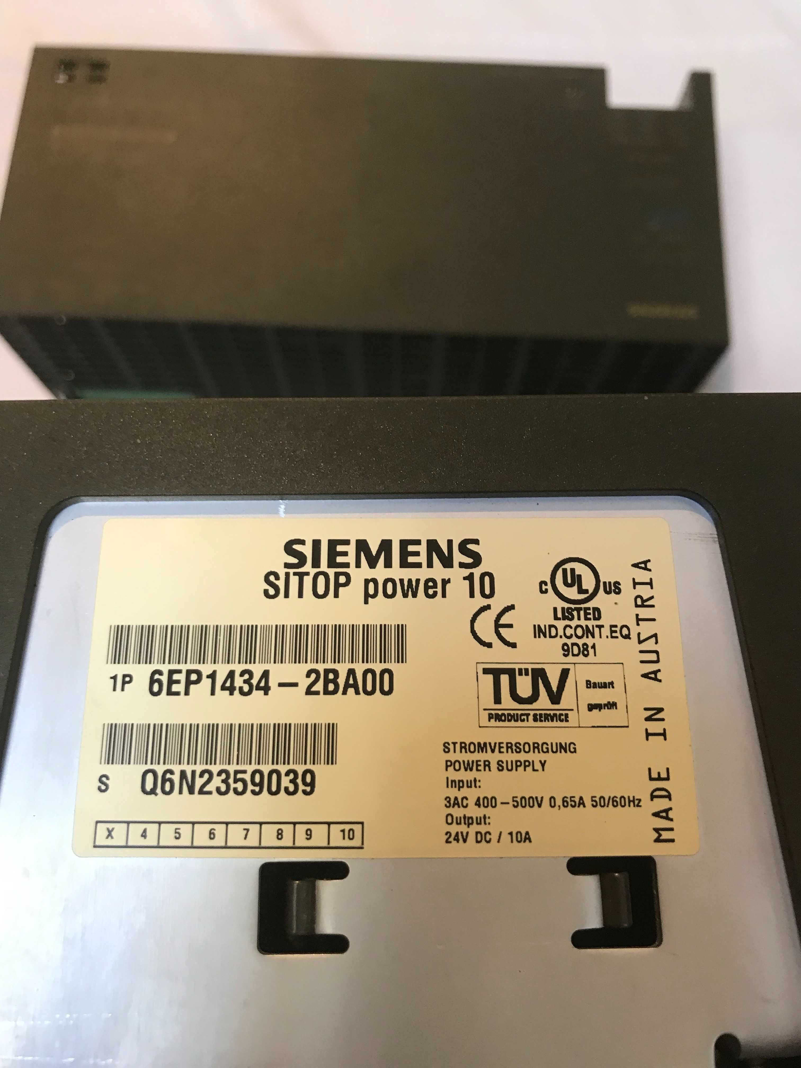 Siemens sitop power 10 fonte de alimentação 10A 6ep1 434-2ba00