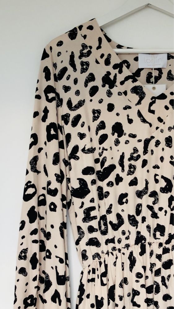 Sukienka Loriini by Anna Wendzikowska, Emma Beige, XS/S, NOWA z metką!
