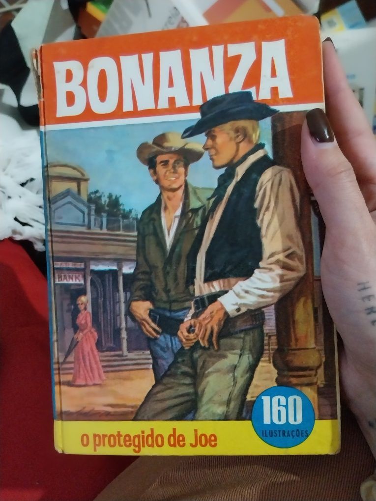 Livros de cowboys antigos