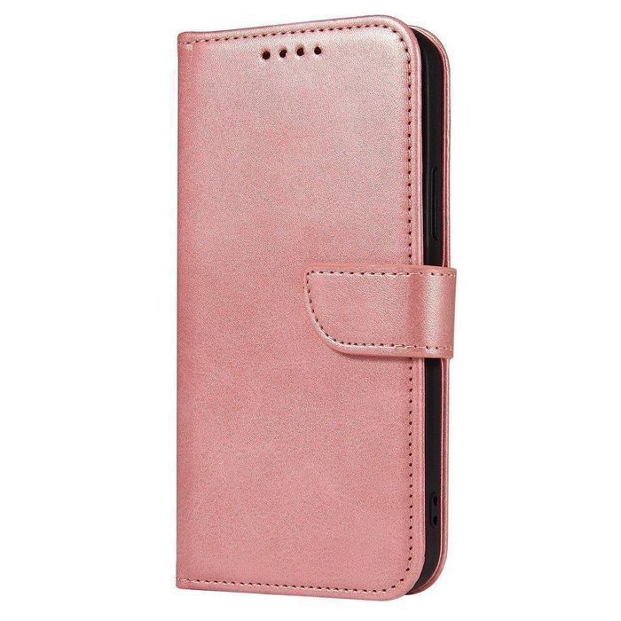 Eleganckie Etui Magnet Case z Klapką do Samsung Galaxy A73, Różowe