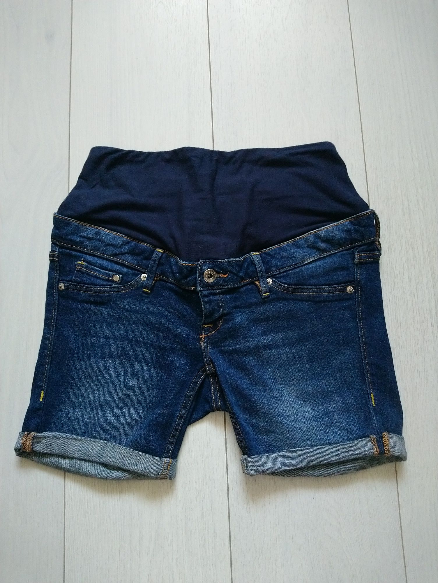 Джинсові шорти для вагітних H&M Mama EUR 36 розмір