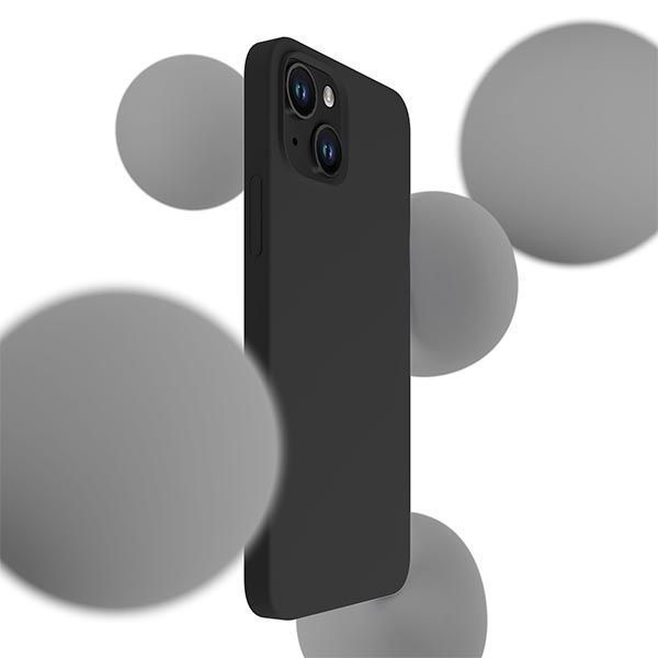 3Mk Silicone Case Iphone 14 / 15 / 13 6.1" Czarny/Black