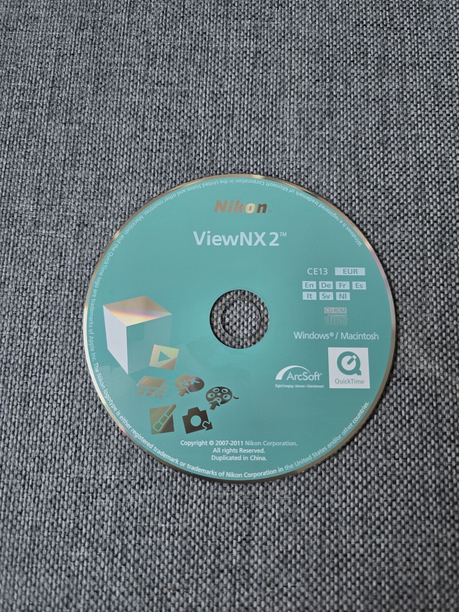 Nikon ViewNX 2 płyta CD
