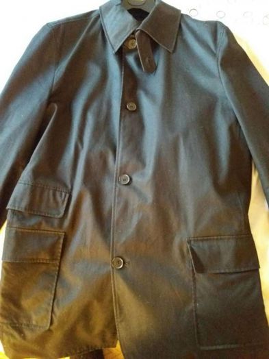 Gabardine Zara homem preto XL