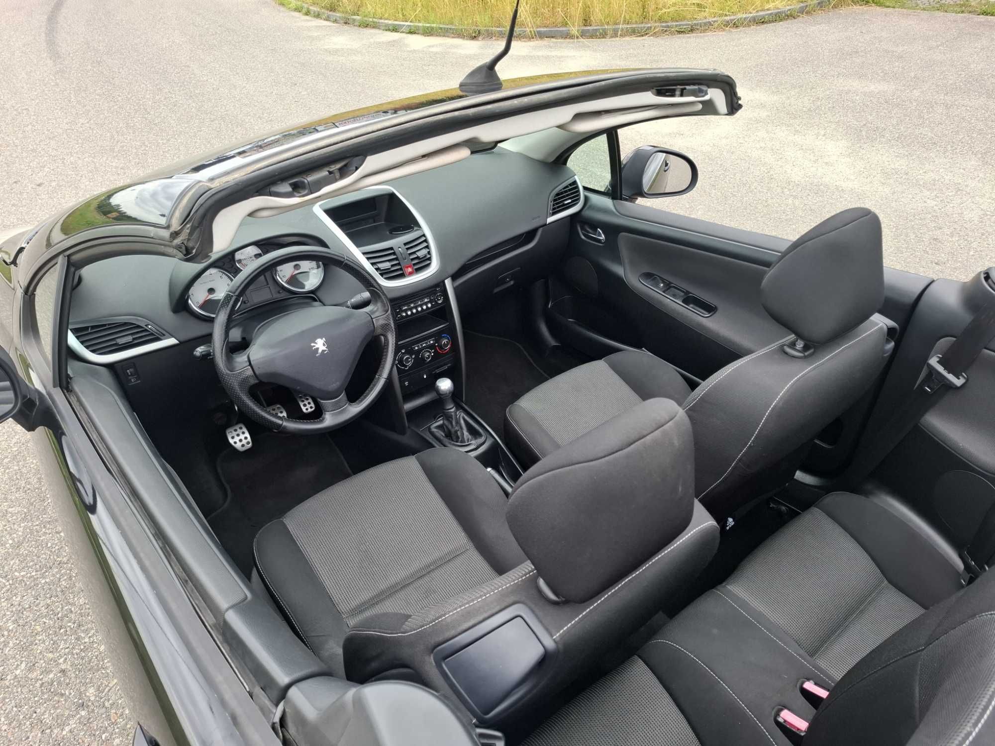 Peugeot 207CC Lift 1.6 Benzyna 2010r Cabrio Klima Alu