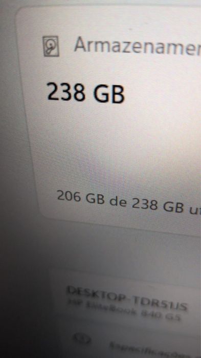 Pc HP intel core i5 8a geraçao