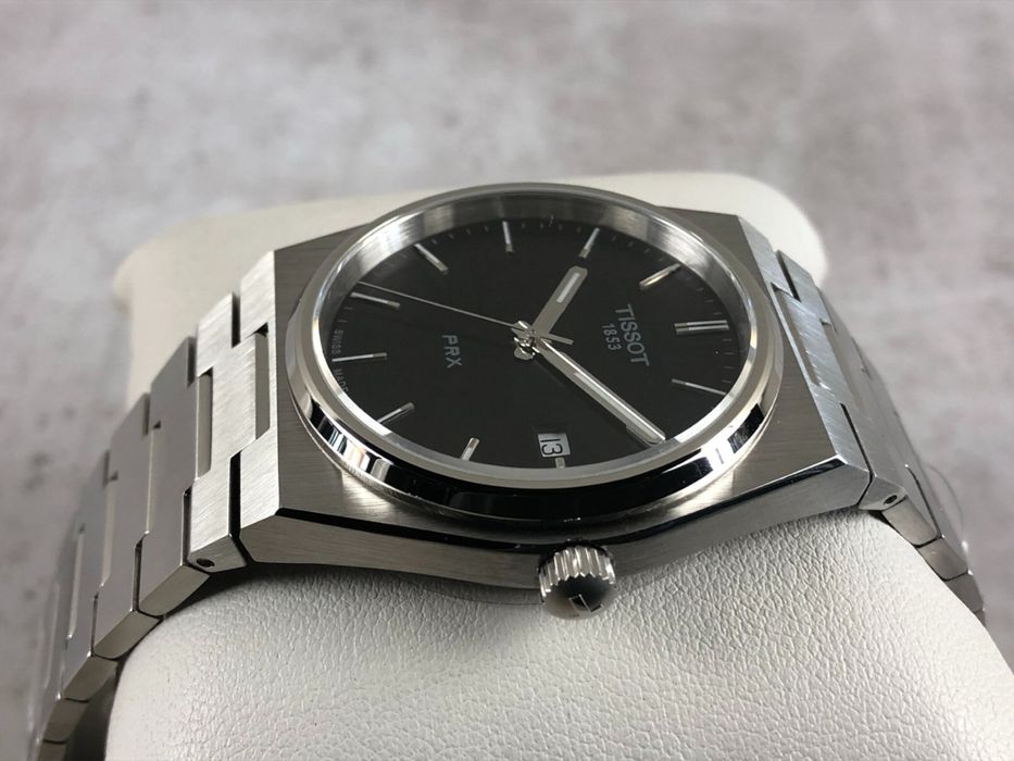 Tissot PRX Quartz 40mm Black Dial – NOWY | Full Set | Gwarancja