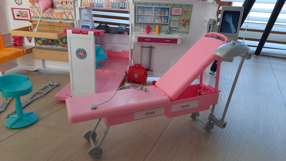 Oryginalna karetka Barbie samochód dla lalek