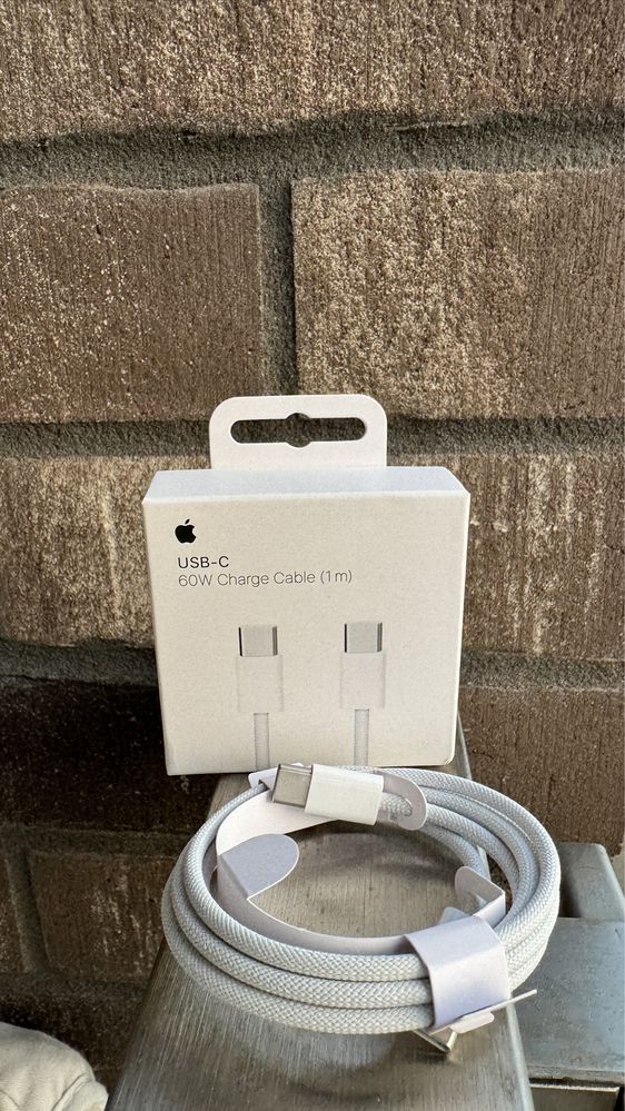 Kabel USB-C USB-C 1M 60W White iphone 15/16
