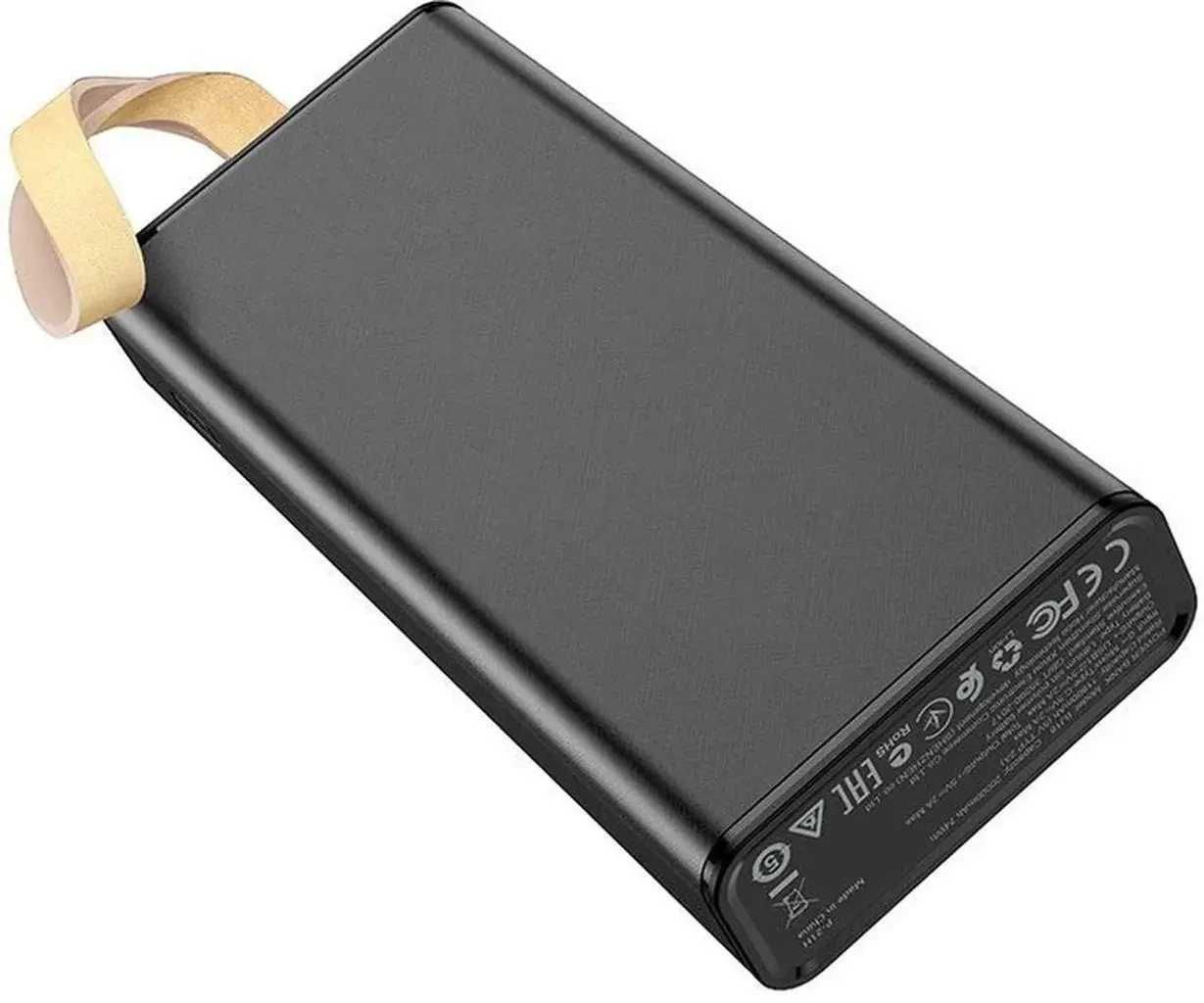 Повербанк BOROFONE 20000мАч Power Bank с цифровым дисплеем, + фонарь