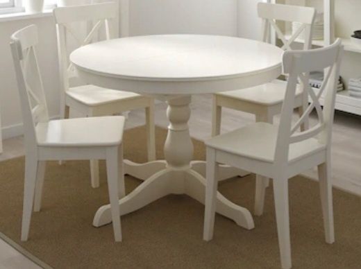 NOWY stół rozkładany Ingatorp Ikea 90x90, 90x125