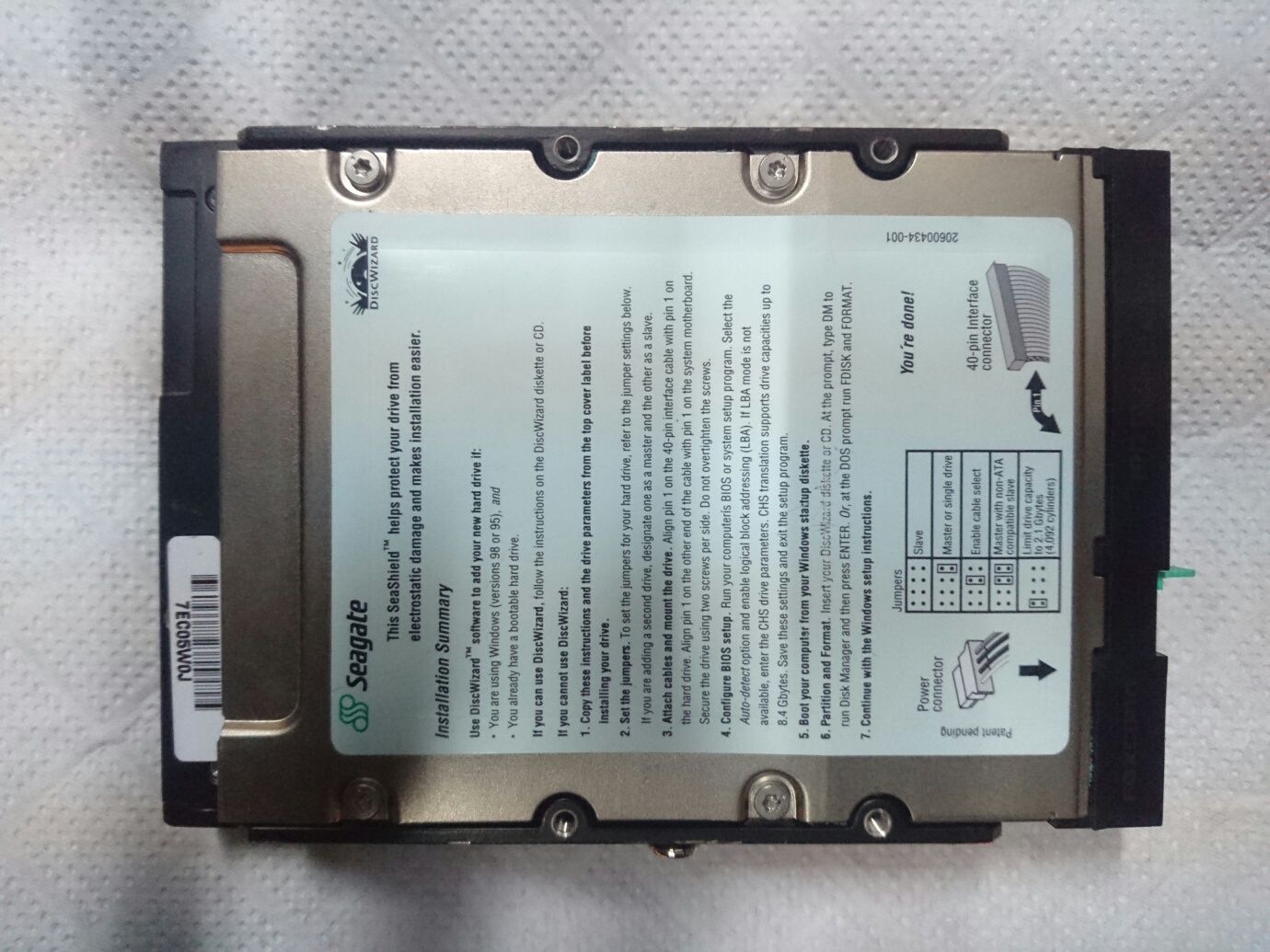 Жёсткий диск SEAGATE "Barracuda"