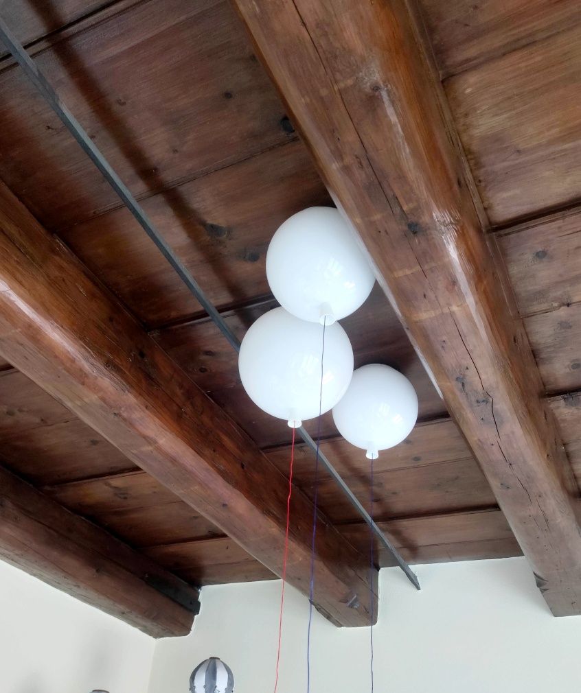 Lampa balon do pokoju dziecka 3 szt