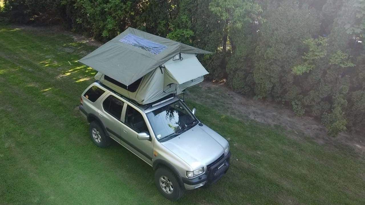 Wynajem namiotu dachowego namiot dachowy urlop wyprawa